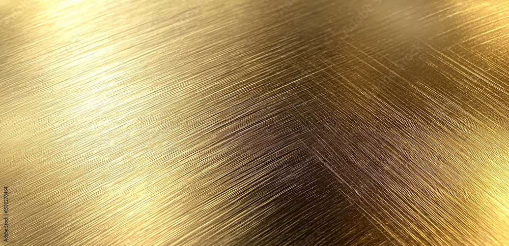 Poster the picture shows a golden metallic texture with interlaced patterns like wire - drawing. light, sha