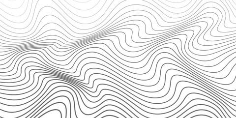 Abstract wavy artistic template. Wave Stripe Background - simple texture for your design modern line arts