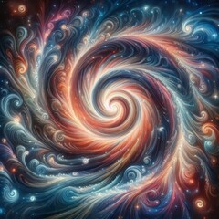 Galaxy Swirl spiral galaxies