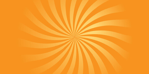 Fototapeta premium Abstract background with rays retro starburst abstract. Sunburst background vector illustration pattern beam rays. Spiral radial striped backdrop design. 