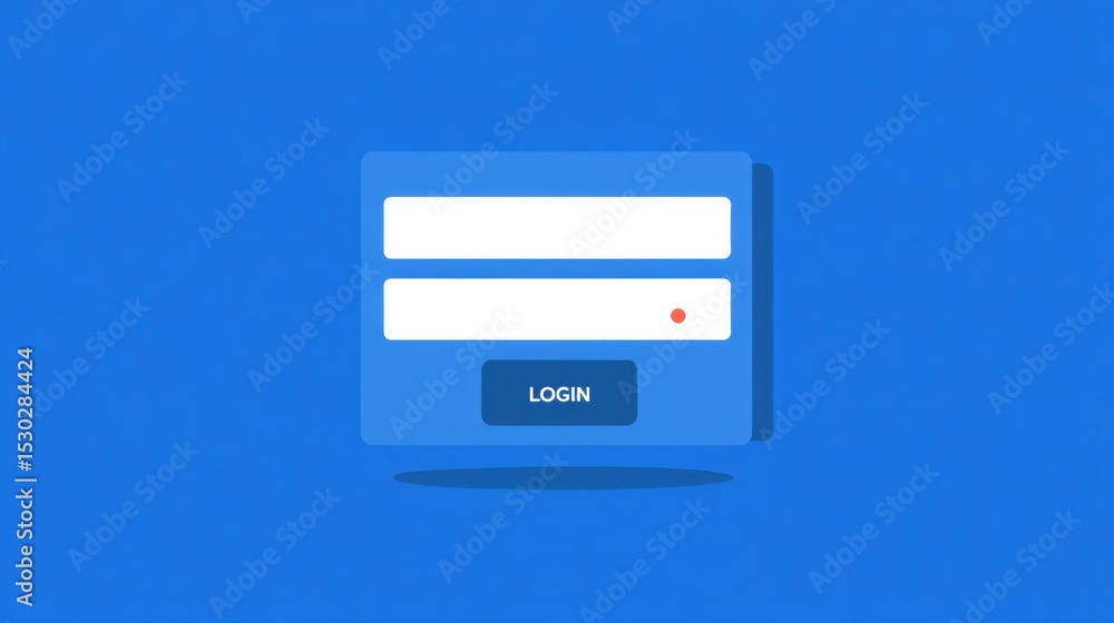 Aufkleber Suspicious Captcha Bot Appears on Login Form With Blank Right Layout