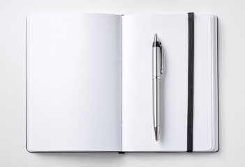 Open notebook with pen (2)