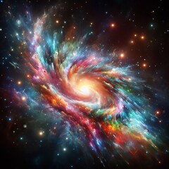 Prismatic Chaos material across space