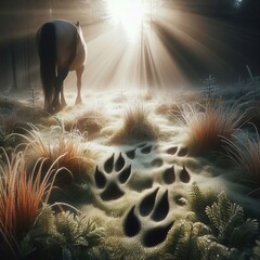 Realism Hoof dwelling posture