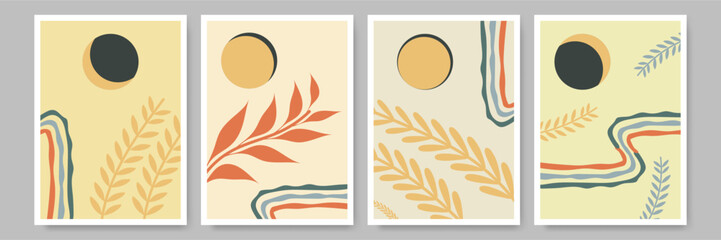 Aesthetic Boho Style Wall Poster Art Design