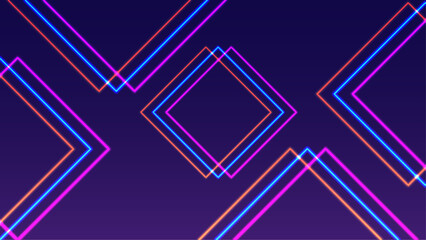 Colorful Neon Radiance Background Vector