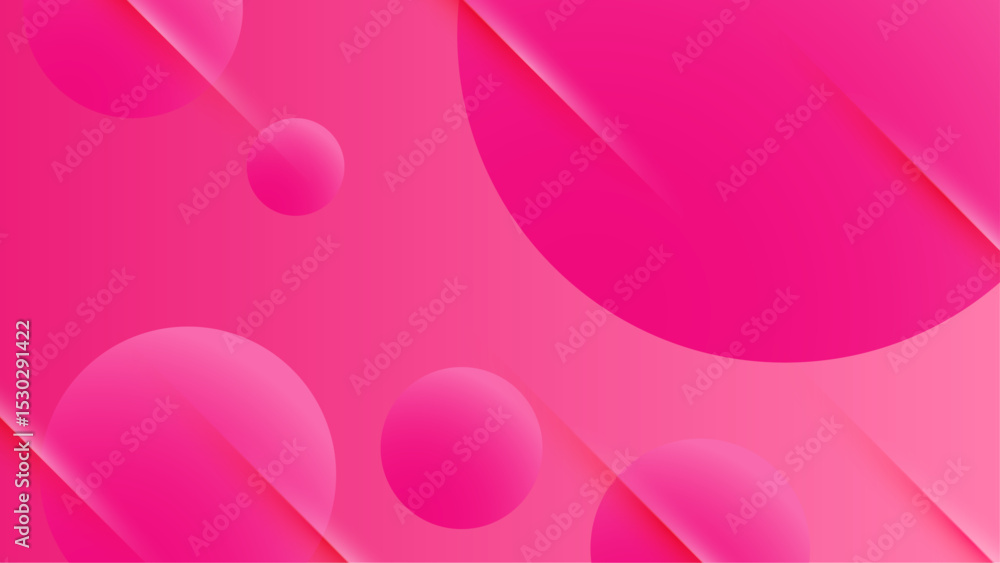 Poster pink gradient abstract background design