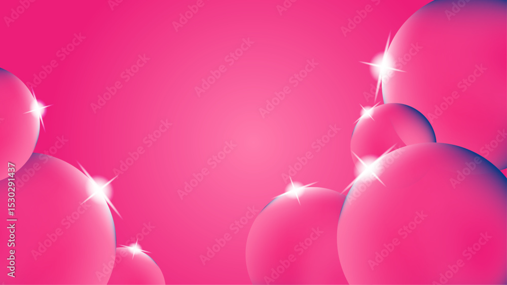 Poster pink gradient abstract background design