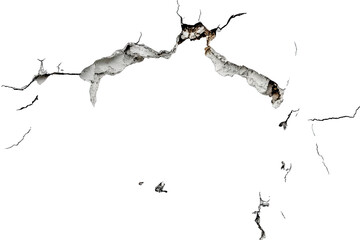 A Close-up Shot Of A White Wall With A Large Hole In The Center The Hole Is Round And Has Jagged Edges The Wall Is Textured And Shows Signs Of Wear And Tear