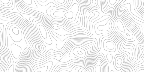 Topographic map. Geographic mountain relief. Contour maps. Abstract lines background. Vector illustration
