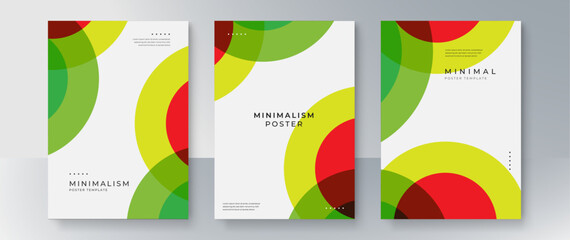 Geometric Shape Minimalism Poster Design