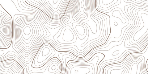 Topographic map. Geographic mountain relief. Contour maps. Abstract lines background. Vector illustration