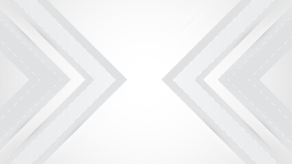 White Abstract Geometric Background Style