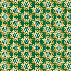 Decorative Arabic Pattern Background Layout