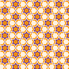 Classic Arabic Geometric Pattern Background