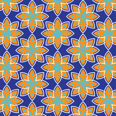 Classic Arabic Geometric Pattern Background