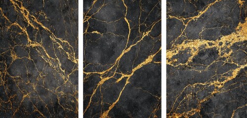 Dark marble with gold veins (1)