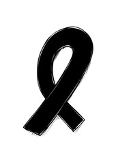Black Morning ribbon