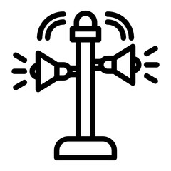 speaker Line Icon