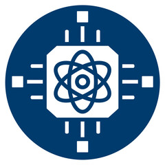 Quantum Computing Icon