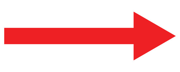 Flat right arrow vector icon perfect for apps, websites, presentations, and directional use. Vector illustration