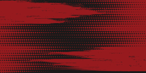 Grunge texture effect background. Distressed rough dark abstract textured. Black isolated on red. Graphic design element  modern arts