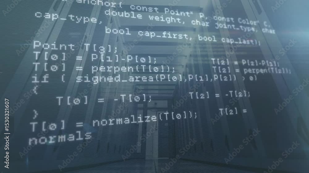 Poster opening c++ overlay scrolling upward showing code blocks ending with get_response for exploration