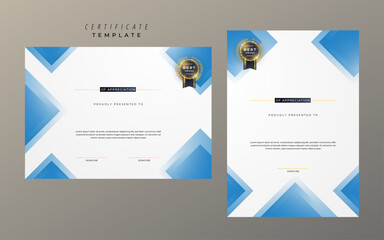 Gradient Corporate Certificate Design Template