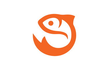 Eel fish cartoon vector, fish icon, Fish vector icon. Fish flat sign design. Fish symbol pictogram. UX UI icon, fish logo vector icon, simple fish silhouette logo template