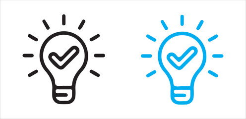 light bulb idea concept