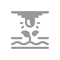 smart irrigation icon
