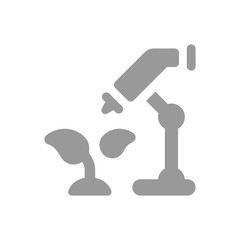 microscope research icon
