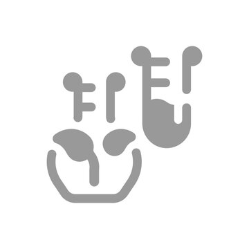 Tube experiment icon