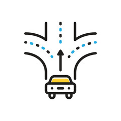 Multi color icon for directly