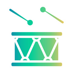 drum Gradient icon