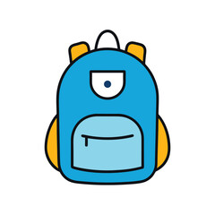 Cute cartoon backpack for kids school