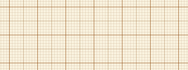 Beige millimeter paper with soft pattern and technical structure. Abstract vector background.