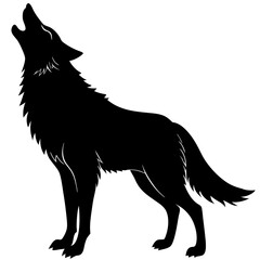 wolf vector illustration