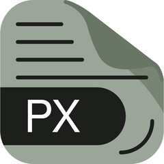 PX File Format Icon