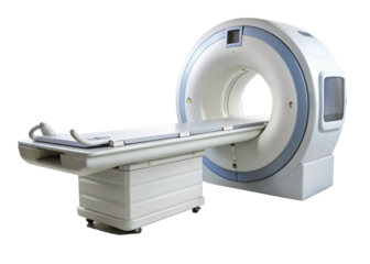 CT Scanner isolated on white background