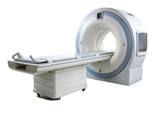 CT Scanner isolated on white background