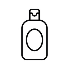 lotion icon vector design template simple and clean