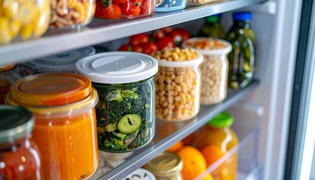 Food Sharing, Community Support, Fridge Full of Food