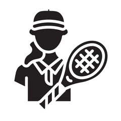 tennis Solid icon