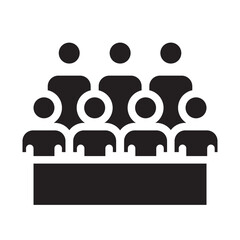 audience Solid icon