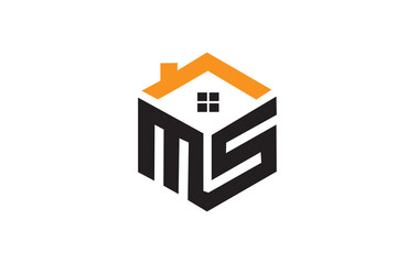 Real estate concept: A 3D model of a house icon with a prominent roof and window, symbolizing property sale and residential housing construction