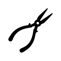 Pliers glyph icon