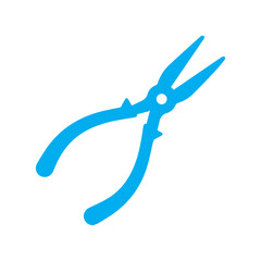 Pliers colored icon