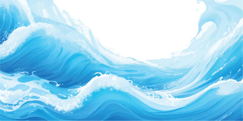 Transparent abstract soft green and blue abstract water color ocean wave texture background. Elegant Blue Gradient Watercolor Abstract Background with Subtle Paper Texture and Layered Paint Flow"