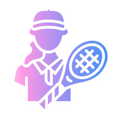 tennis Gradient icon